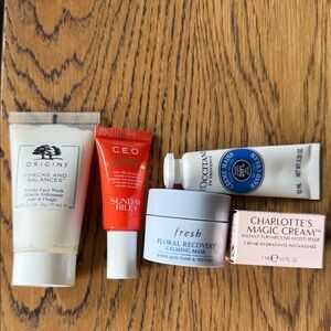 Fresh Mask, Sunday Riley Vitamin C, Charlotte Tilbury Magic cream, and more